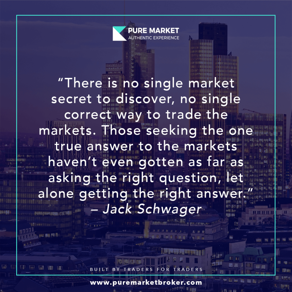 There is no single market secret to discover no single correct way to-Jack Schwager-quotes