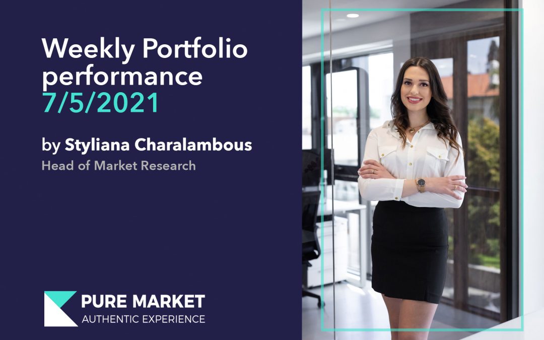 Stock Portfolio performance 7/5/2021